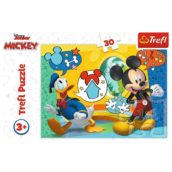 Imagine Puzzle Trefl 30 Disney Mickey Mouse