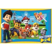 Imagine PUZZLE TREFL PRIMO SUPER SHAPE XXL 104 PATRULA CATELUSILOR