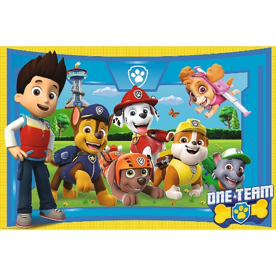 Imagine Puzzle Trefl Primo Super Shape XXL 104 Patrula Cățelușilor