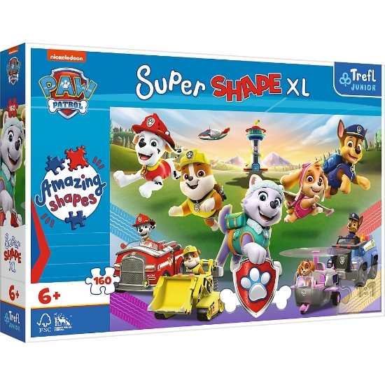 Imagine Puzzle Trefl Primo Super Shape XXL 160 Patrula Cățeilușilor
