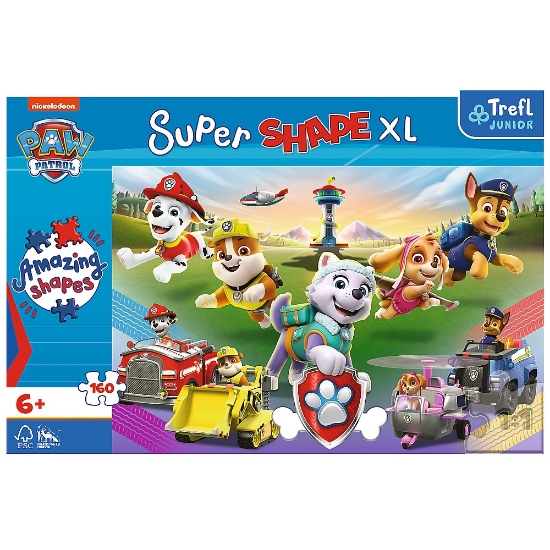 Imagine Puzzle Trefl Primo Super Shape XXL 160 Patrula Cățeilușilor