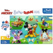 Imagine PUZZLE TREFL PRIMO SUPER SHAPE XXL 60 DISNEY MICKEY AMUZANTUL