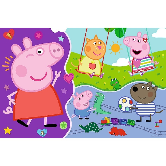 Imagine Puzzle Trefl Primo Super Giant 15 Peppa Pig