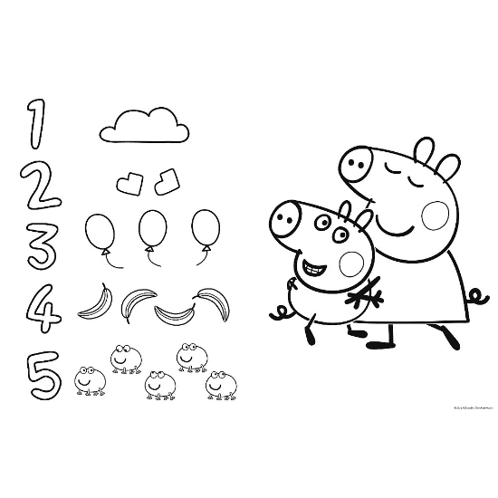 Imagine Puzzle Trefl Primo Super Giant 15 Peppa Pig