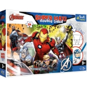 Imagine PUZZLE TREFL PRIMO  24 SUPER MAXI DISNEY  MARVEL RAZBUNATORII PUTERNICI