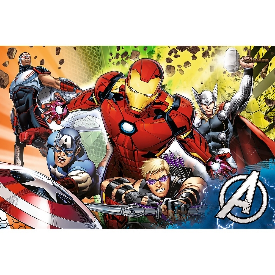 Imagine Puzzle Trefl Primo 24 Super Maxi Disney Marvel Răzbunătorii Puternici