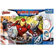 Imagine PUZZLE TREFL PRIMO  24 SUPER MAXI DISNEY  MARVEL RAZBUNATORII PUTERNICI
