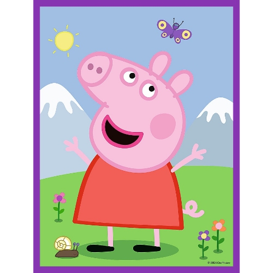 Imagine Puzzle Trefl Primo Baby Maxi 2x10 Peppa Pig