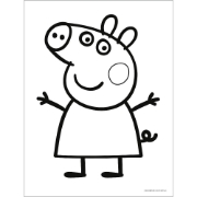 Imagine PUZZLE TREFL PRIMO BABY MAXI 2X10 PEPPA PIG