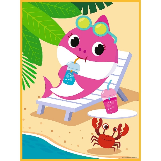 Imagine Puzzle Trefl Primo Baby Maxi 2x10 Baby Shark