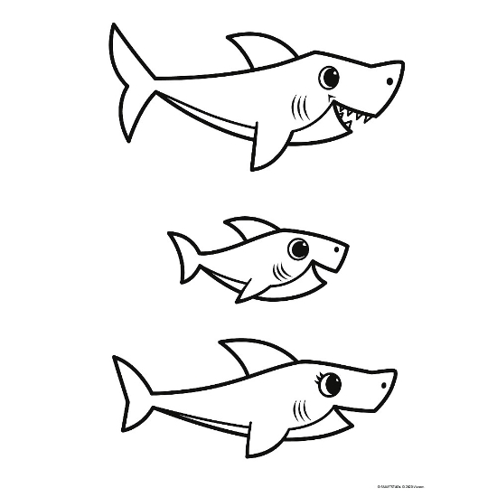 Imagine Puzzle Trefl Primo Baby Maxi 2x10 Baby Shark