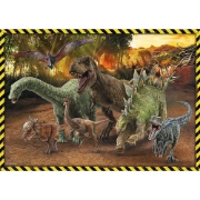Imagine PUZZLE TREFL 200 JURASSIC WORLD IN PARCUL JURASSIC