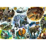 Imagine PUZZLE TREFL 1000 JURASSIC WORLD PE URMELE DINOZAURILOR