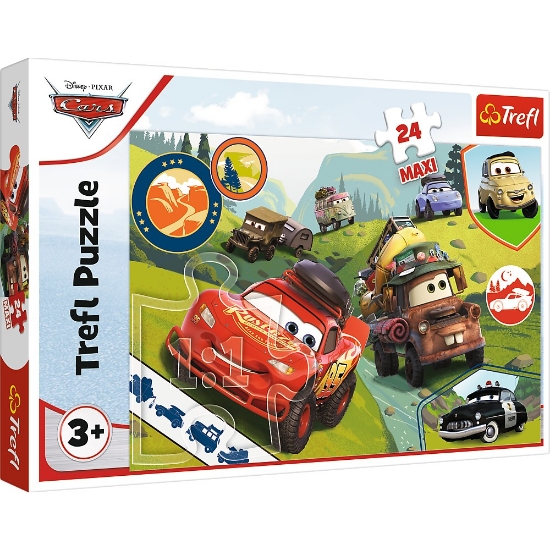Imagine PUZZLE TREFL 24 MAXI CARS MASINUTELE FERICITE