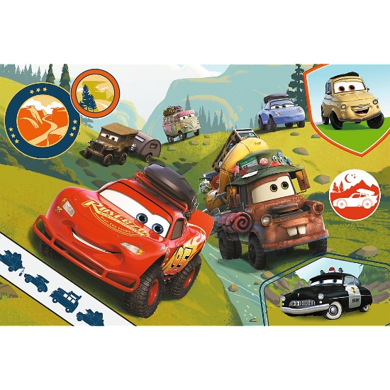 Imagine Puzzle Trefl 24 MAXI Cars Mașinuțele fericite