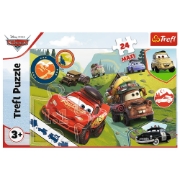 Imagine PUZZLE TREFL 24 MAXI CARS MASINUTELE FERICITE