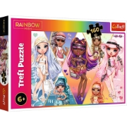 Imagine  Puzzle Trefl 160 Rainbow High Fetele cochete