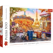 Imagine PUZZLE TREFL 500 SARBATOARE IN PARIS