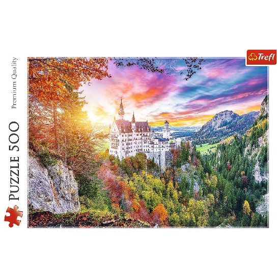 Imagine Puzzle Trefl 500 Castelul Neuschwanstein