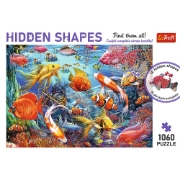 Imagine PUZZLE TREFL 1000 FORME ASCUNSE VIATA SUBACVATICA