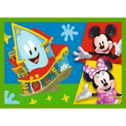 Imagine PUZZLE TREFL 4IN1 MICKEY MOUSE SI PRIETENII