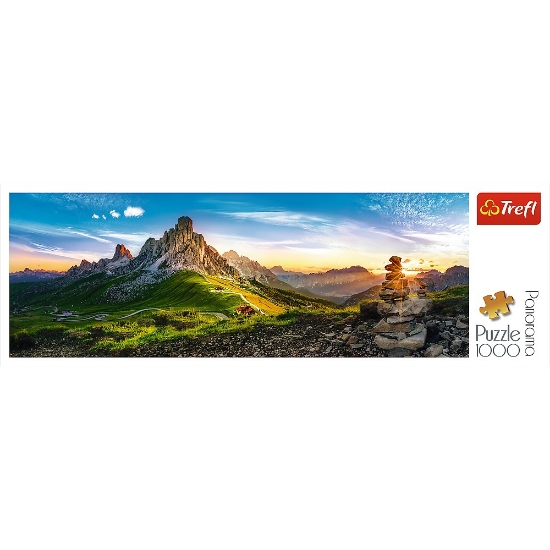 Imagine Puzzle Trefl 1000 Panorama Munții Dolomiți