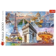 Imagine PUZZLE TREFL 2000 WEEKEND IN PARIS