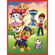 Imagine PUZZLE TREFL 2IN1 MEMO PATRULA CATELUSILOR ECHIPA IN ACTIUNE