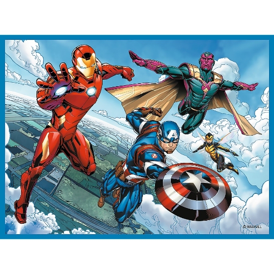 Imagine Puzzle Trefl 2in1 Memo Avengers – Eroii în acțiune