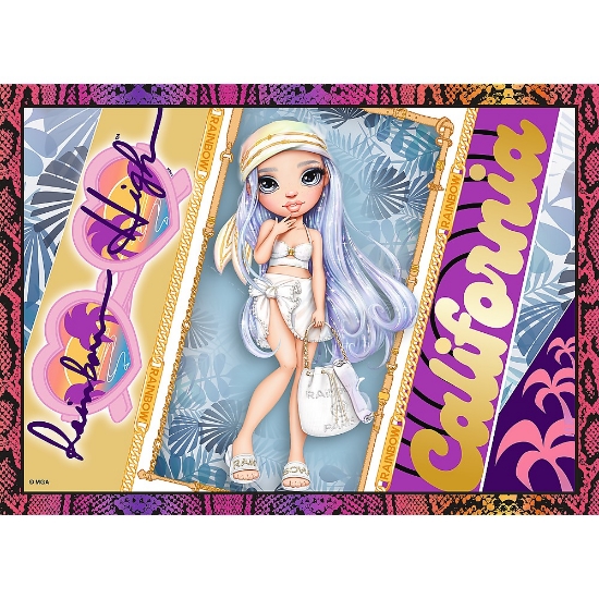 Imagine Puzzle Trefl Rainbow High 4in1 Păpușile Fashion