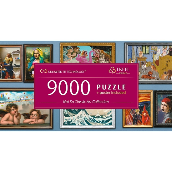 Imagine Puzzle Trefl UFT 9000 Colecție de artă