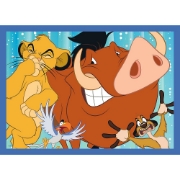 Imagine PUZZLE TREFL DISNEY 4IN1 MINUNATA LUME DISNEY