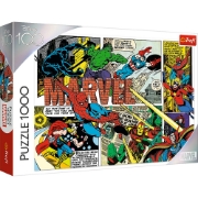 Imagine PUZZLE TREFL 1000 DISNEY 100 EROII MARVEL