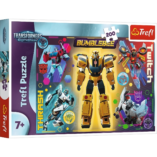 Imagine PUZZLE TREFL 200 TRANSFORMERS BUMBLEBEE