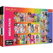 Imagine PUZZLE TREFL 10IN1 RAINBOW HIGH PAPUSILE FASHION