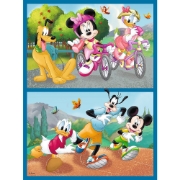 Imagine PUZZLE TREFL 2IN1 MEMO DISNEY EROII DISNEY
