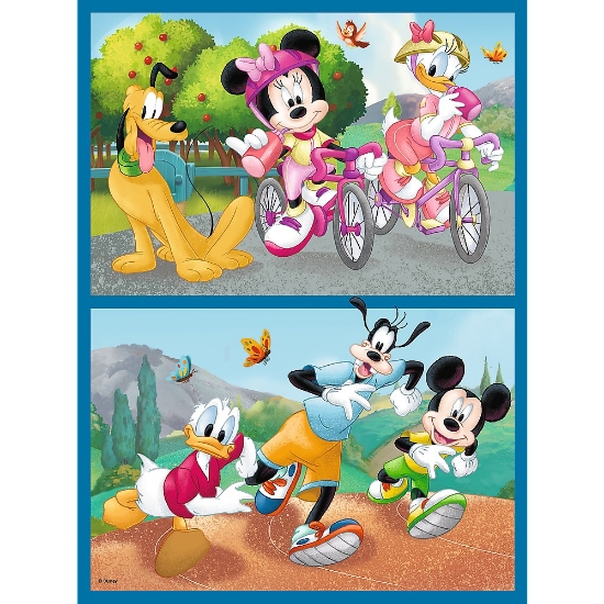 Imagine  Puzzle Trefl 2in1 Memo Disney Eroii Disney
