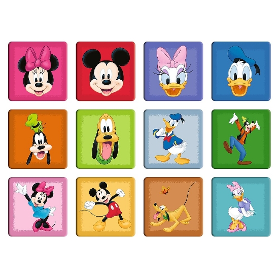 Imagine  Puzzle Trefl 2in1 Memo Disney Eroii Disney