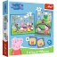 Imagine Puzzle Trefl 2in1 Memo Peppa Pig momentele fericite