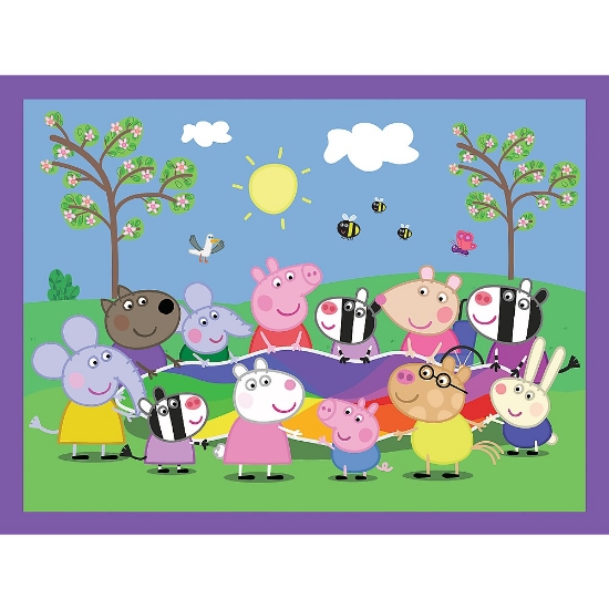 Imagine Puzzle Trefl 2in1 Memo Peppa Pig momentele fericite
