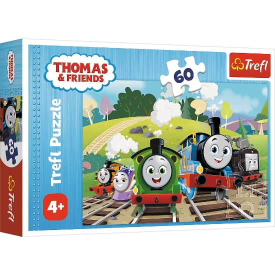 Imagine Puzzle Trefl 60 Thomas în excursie