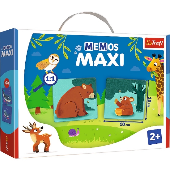 Imagine Joc Memos MAXI Animale Părinți și Copii