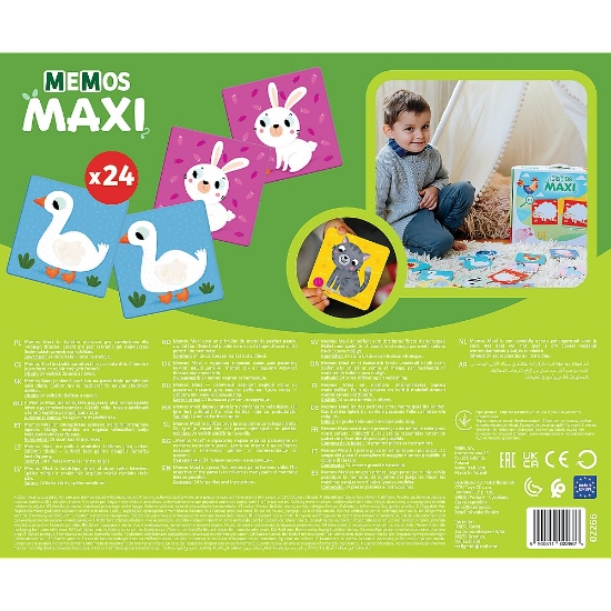 Imagine Joc Memos MAXI Ferma Drăgălașă