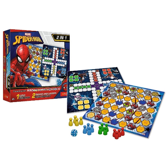 Imagine JOC SPIDERMAN 2IN1 LUDO SI SERPISORI SCARI