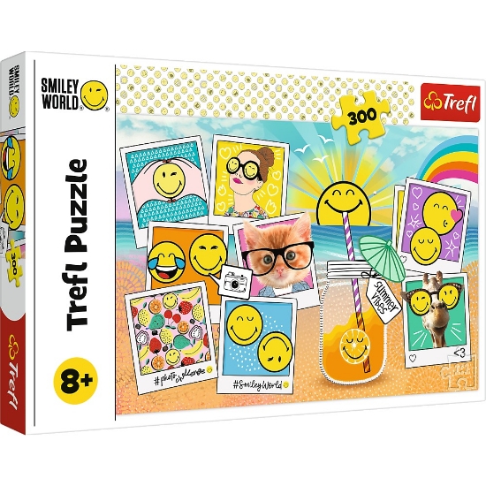 Imagine PUZZLE TREFL 300 ZAMBETE DIN VACANTA