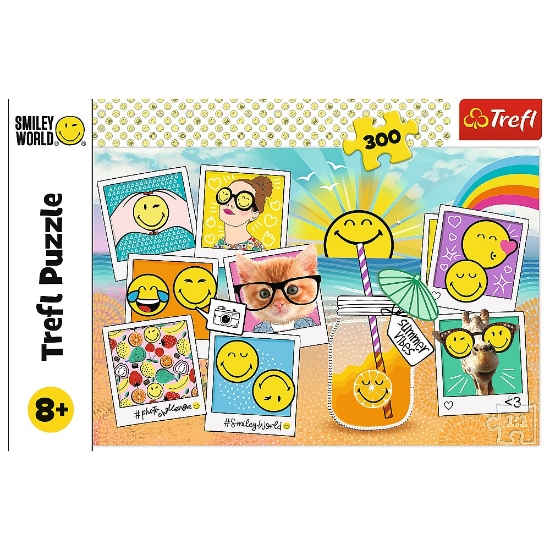 Imagine Puzzle Trefl 300 Zâmbete din vacanță