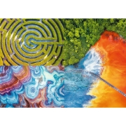 Imagine PUZZLE TREFL UFT 500 LABIRINTURI DE CULORI
