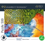 Imagine PUZZLE TREFL UFT 500 LABIRINTURI DE CULORI