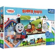 Imagine PUZZLE TREFL PRIMO 24 SUPER MAXI THOMAS SI PRIETENII