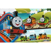 Imagine PUZZLE TREFL PRIMO 24 SUPER MAXI THOMAS SI PRIETENII
